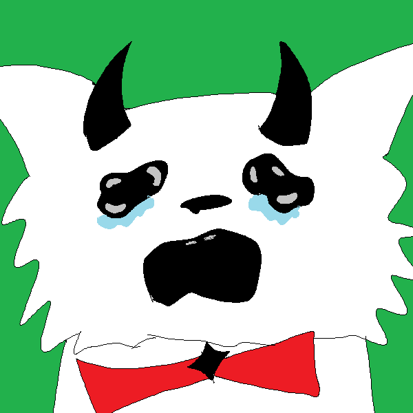 The dry dog in despair